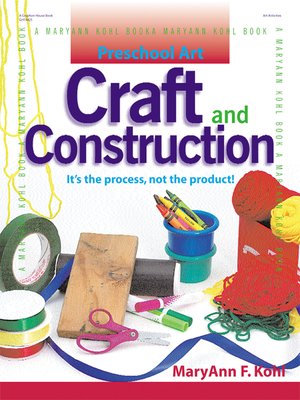 cover image of Preschool Art: Craft & Construction